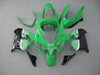 Amotopart Fairings Kawasaki ZX 9R Green Black No.56 Nakano Racing (2000-2001)