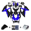 Amotopart Fairings Suzuki GSXR 600 750 Blue Black GSXR Racing  (2008-2010)