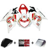 Amotopart Fairings Suzuki GSXR 600 White & Red Lucky Strike Racing (2001-2003)