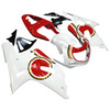 Amotopart Fairings Suzuki GSXR 600 White & Red Lucky Strike Racing  (2001-2003)