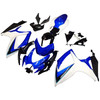 Amotopart Fairings Suzuki GSXR 600 750 White Blue Black GSXR Racing (2006-2007)