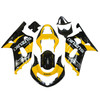 Fairings Suzuki GSXR 750 Black & Yellow GSXR Racing (2001-2003)