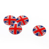 4x Wheel Center Hub Cap Emblem Badge decal Union Jack UK Flag Mini Cooper