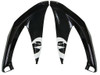 Amotopart Fairings Suzuki GSXR 600 750 Black Red Relentless Racing  (2008-2010)