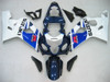 Fairings Suzuki GSXR 600 750 Blue & White GSXR Racing  (2004-2005)