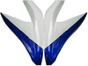 Amotopart Fairings Suzuki GSXR 600 750 White Blue Jordan Racing  (2008-2010)