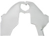 Amotopart Fairings Suzuki GSXR 600 750 White Blue Jordan Racing  (2008-2010)