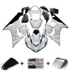 Amotopart Fairings Kawasaki ZX6R 636 White Black Corona Racing  (2005-2006)