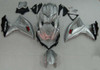 Fairings Suzuki GSXR 600 750 Silver Black GSXR Racing  (2008-2010)