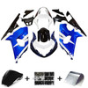 Amotopart Fairings Suzuki GSXR 1000 Blue White Black GSXR  Racing  (2000-2002)