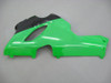 Amotopart Fairings Kawasaki ZX6R 636 Green Black No.56 Nakano  Racing  (2005-2006)
