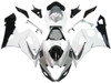 Amotopart Fairings Suzuki GSXR 1000 White & Silver GSXR Racing  (2005-2006)