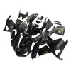 Amotopart Fairings Kawasaki ZX14R Black Ninja Racing (2006-2011)