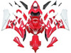 Amotopart Fairings Yamaha YZF-R6 Red White Star FIAT R6 Racing (2006-2007)