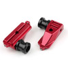 CNC Swingarm Spool Adapters Honda CBR500R (2014-2015) Red