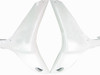 Amotopart Fairings Honda CBR 600 RR White CBR Racing (2007-2008)