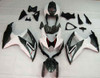 Amotopart Fairings Suzuki GSXR 600 750 White & Silver GSXR Racing  (2008-2010)