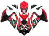 Amotopart Fairings Suzuki GSXR 600 750 Red Black No.34 Suzuki Racing  (2008-2010)