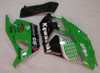 Fairings Kawasaki ZX14R Green Black No.56 Nakano Racing (2006-2011)