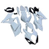 Amotopart Fairings Suzuki GSXR 1000 White GSXR Racing  (2007-2008)