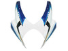 Amotopart Fairings Suzuki GSXR 1000 White Blue Alstare Corona Racing  (2007-2008)