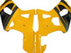 Amotopart Fairings Suzuki GSXR 750 Yellow Black GSXR Racing (2001-2003)