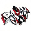 Amotopart Fairings Suzuki GSXR 600 750 Red Silver Black GSXR Racing  (2006-2007)