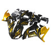 Amotopart Fairings Kawasaki ZX14R Black & Gold Flame Ninja Racing (2006-2011)
