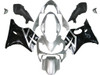 Amotopart Fairings Honda CBR 600 F4i Silver & Black F4i Racing (2004-2007)