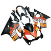 Amotopart Fairings Honda CBR 600 F4i Black Valentino Rossi Racing (2004-2007)