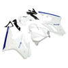 Amotopart Fairings Triumph Daytona 675 White Blue Daytona Racing (2009-2012)