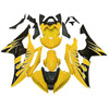 Amotopart 2008-2016 Fairings Yamaha YZF-R6 Yellow & Black Flame R6 Racing