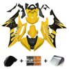 Amotopart 2008-2016 Fairings Yamaha YZF-R6 Yellow & Black Flame R6 Racing