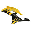 Amotopart 2008-2016 Fairings Yamaha YZF-R6 Yellow & Black Flame R6 Racing