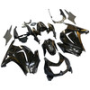 Amotopart Fairings Kawasaki ZX250R EX250 Black Ninja ZX250 Racing (2008-2012)