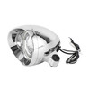 LED Angel Eye Headlight Harley Davidson Dyna Glide Chopper Chrome