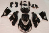 Amotopart Fairings Kawasaki ZX14R Black White West Ninja Racing (2006-2011)