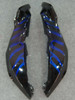 Amotopart Fairings Honda CBR 600 RR Black & Blue Flame Racing (2007-2008)