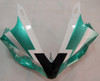 Amotopart Fairings Yamaha YZF-R1 Green Emerald White FIAT Racing (2007-2008)