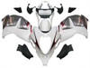 Amotopart Fairings Suzuki GSX1300 Hayabusa White & Silver Hayabusa  Racing  (1999-2007)