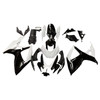 Amotopart Fairings Suzuki GSXR 600 750 Black & White GSXR Racing  (2006-2007)