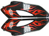 Amotopart Fairings Honda CBR 1000 RR Black & Red Flame Shark Racing (2004-2005)