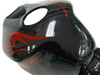 Amotopart Fairings Honda CBR 1000 RR Black & Red Flame Shark Racing (2004-2005)