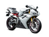 Amotopart Fairings Triumph Daytona 675 White Black Daytona Racing (2006-2008)