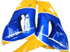 Amotopart Fairings Honda CBR 1000 RR Yellow Blue Camel Racing (2006-2007)