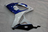 Amotopart Fairings Suzuki GSXR 600 750 White Blue Corona Racing  (2006-2007)