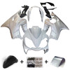 Amotopart Fairings Honda CBR 600 F4i White & Silver F4i Racing (2004-2007)