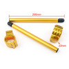 Motorcycle Clip-On Handlebars Aprilia RS250 Mille, Gold