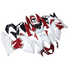 Amotopart Fairings Suzuki GSXR 1000 White & Red Lucky Strike Racing  (2009-2016)