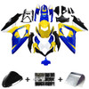 Amotopart Fairings Suzuki GSXR 600 750 Yellow Blue Alstare Corona Racing  (2008-2010)